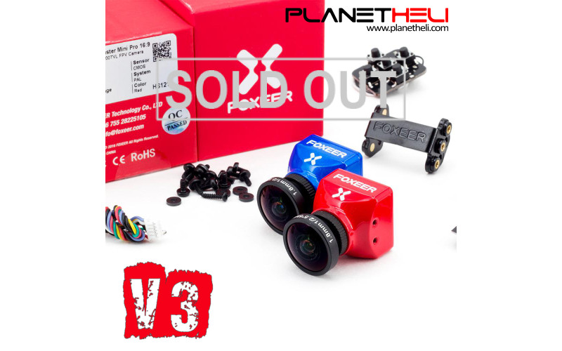 Foxeer 16:9 1200TVL Monster V3(Monster Pro) Standard/Mini WDR FPV Camera (2.5mm Lens)